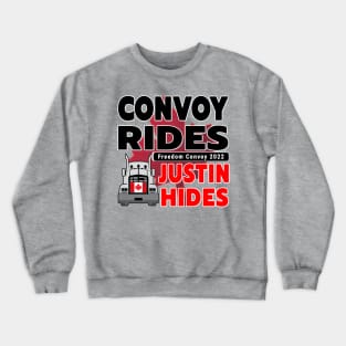 TRUCKERS FOR FREEDOM CONVOY  2022 TO OTTAWA CANADA Crewneck Sweatshirt